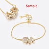 Brass Micro Pave Grade AAA Cubic Zirconia Pendants LS-ZIRC-G086-09P-NR-4