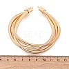 Iron Round Snake Chains BJEW-G741-02KCG-5