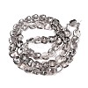 Electroplate Glass Beads Strands EGLA-N012-07Q-2