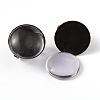 25mm Transparent Clear Domed Glass Cabochon Cover for Brass Portrait Ring Making KK-X0019-NF-2