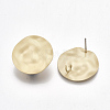 Iron Stud Earring Findings IFIN-T010-10-2