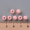 Opaque Acrylic Beads X-MACR-S370-C6mm-A12-4