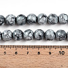 Baking Paint Glass Beads Strands DGLA-N003-10mm-A06-4
