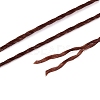 2-Ply Round Waxed Cotton Thread Cords YC-T004-01A-08-4