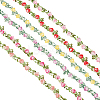   6 Yards 6 Colors Polyester Lace Trim OCOR-PH0001-61-1