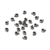 Brass Crimp Beads KK-E280-01B-1