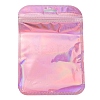 Plastic Glitter Holographic Packaging Yinyang Zip Lock Bags OPP-D003-04F-1