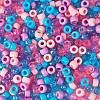 1200Pcs 2 Style 3 Colors Opaque & Transparent Acrylic European Beads OACR-SZ0001-27-3