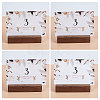 40 Sheets 4 Patterns PVC Waterproof Self-Adhesive Sticker Sets STIC-OC0001-11A-5