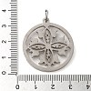 Non-Tarnish 304 Stainless Steel Pendants STAS-C086-05K-P-3