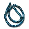 Natural Map Stone/Picasso Stone/Picasso Jasper Beads Strands G-A280-A13-02-3