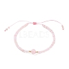 Adjustable Nylon Thread Braided Bead Bracelets BJEW-JB05658-01-1