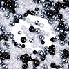 ABS Plastic Imitation Pearl Beads KY-G030-01F-1