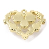 Spray Painted Alloy Pendants PALLOY-D019-11G-01-2