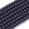 Baking Paint Transparent Glass Bead Strands X-GLAA-S031-4mm-38-1