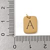 304 Stainless Steel Charms STAS-R001-01G-A-3