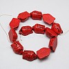 Synthetic Turquoise Beads Strands LS-TURQ-G119-20x29mm-03-2