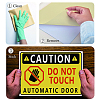 Waterproof PVC Warning Sign Stickers DIY-WH0237-021-4