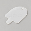 10Pcs Transparent Acrylic Blank Pendants DIY-CJC0006-37-2