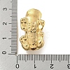 Brass Beads ZIRC-P119-11G-3