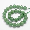 Grade A Natural Green Aventurine Round Bead Strands G-M308-06-14mm-2