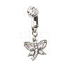 Brass Pave Clear Cubic Zirconia Clip on Belly Rings FS-WG683DA-11-1