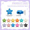 48Pcs 12 Colors Alloy Beads FIND-PH0020-03-2