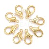 Zinc Alloy Lobster Claw Clasps E106-G-1