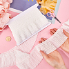 5 Yards Polyester Lace Ribbon OCOR-GF0003-56A-3