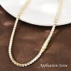925 Sterling Silver Clear Cubic Zirconia Chains STER-C016-02A-G02-4