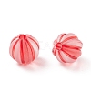 Frosted Transparent Acrylic Beads FACR-E001-01-3