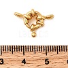 Brass Spring Ring Clasps X-KK-D407-01G-A-3