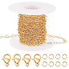 Beebeecraft DIY Chain Bracelet Necklace Making Kit DIY-BBC0001-17-1