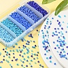 1900Pcs 5 Colors Baking Paint Glass Seed Beads SEED-YW0001-76C-3