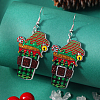 Acrylic Christmas Series Dangle Earrings ZV2317-2-1