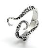 Adjustable Alloy Cuff Finger Rings RJEW-S038-012-1