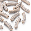 Opaque Crackle Acrylic Beads X-MACR-S372-002N-006-1