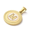 Ion Plating(IP) 304 Stainless Steel Pendants STAS-I204-M-G-2
