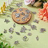 30Pcs 15 Style Tibetan Style Alloy Pendants FIND-TA0002-88-12