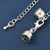 Brass Chain Extender KK-K001-3mm-S-2