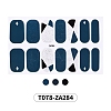 Glitter Nail Wraps Polish Decal Strips MRMJ-T078-ZA284-2