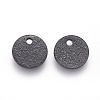 304 Stainless Steel Charms STAS-E455-02B-8mm-1