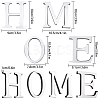 Acrylic Mirror Wall Stickers Decal DIY-CN0001-07-2