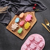 Easter Theme Food Grade Silicone Molds DIY-G022-04-1