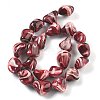 Dyed Natural Trochus Shell Beads Strands BSHE-Z006-02C-2