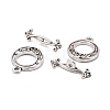 Tibetan Style Alloy Toggle Clasps LS-LF1081Y-NF-2