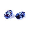 Picasso Spray Painted Glass Seed Beads SEED-T006-04-8-5