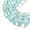 Transparent Baking Paint Glass Beads Strands DGLA-A034-T8mm-D01-3
