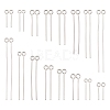395Pcs 8 Style 304 Stainless Steel Eye Pins STAS-FS0001-21-2