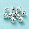 201 Stainless Steel Beads STAS-A057-04B-S-3